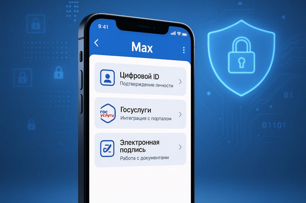 Max будет интегрирован с ЕСИА